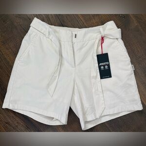 Women's White Musto Shorts